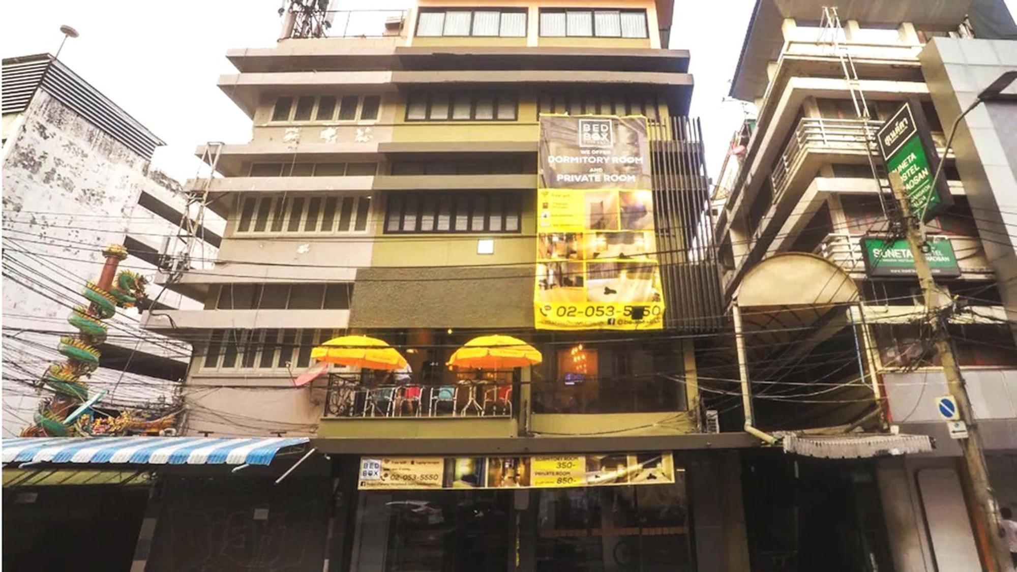 Susu Khaosan Hostel Bangkok Exterior foto